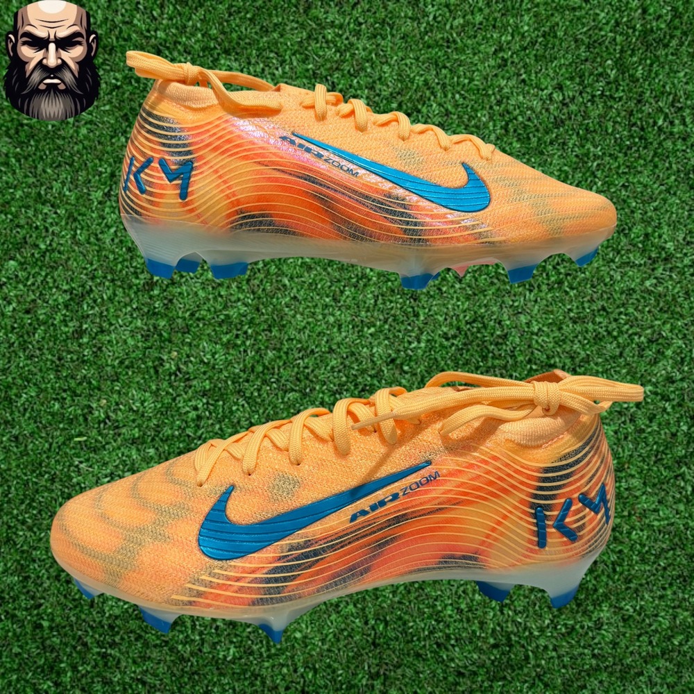 Nike Zoom Vapor 16 Elite KM FG Melon Tint Soccer Cleats FQ8683-801 Men's Size 6 - Picture 2 of 6